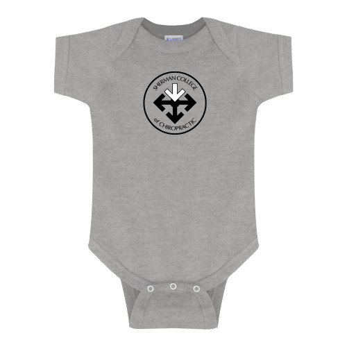 Grey Infant Onesie-Seal