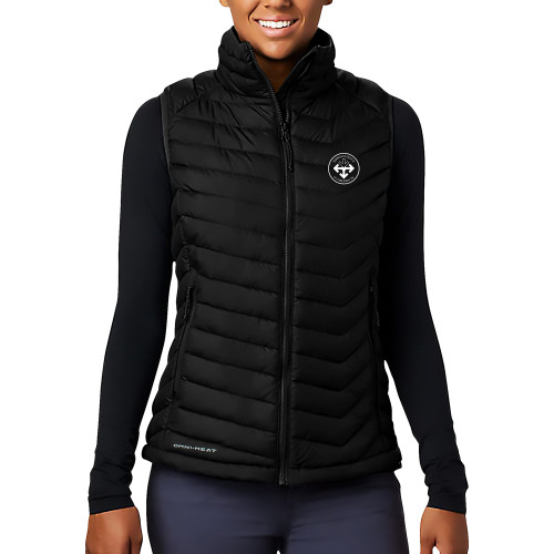 Columbia Womens Black Powder Lite Vest-Seal