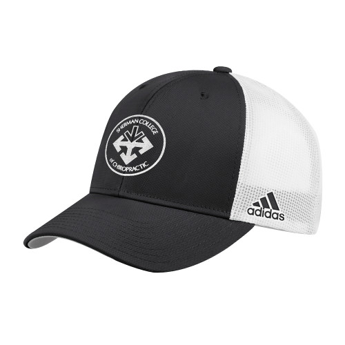 Adidas Black Structured Adjustable Mesh Hat-Seal