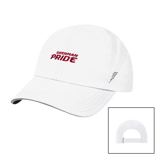 White Performance Cap-Sherman Pride
