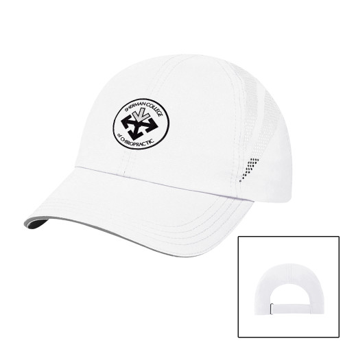 Womens White Performance Cap-Seal