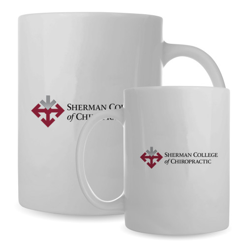 Full Color White Mug 15oz-College Logo