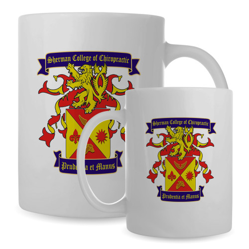 Full Color White Mug 15oz-Presidents Crest
