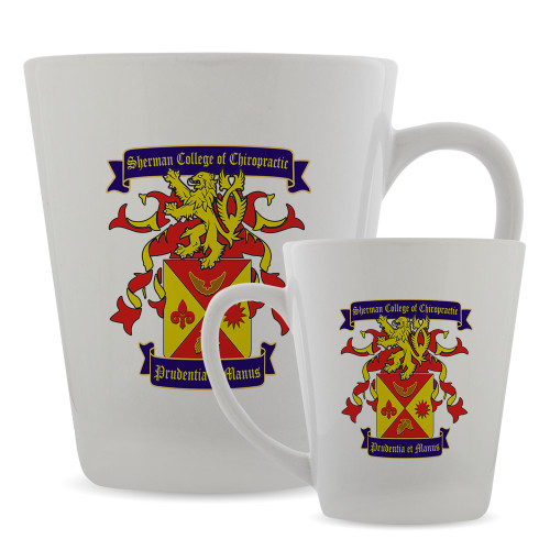 Full Color Latte Mug 12oz-Presidents Crest