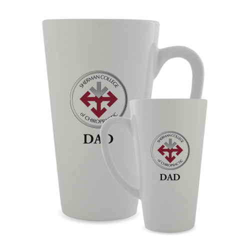 Full Color Latte Mug 17oz-Dad with Seal