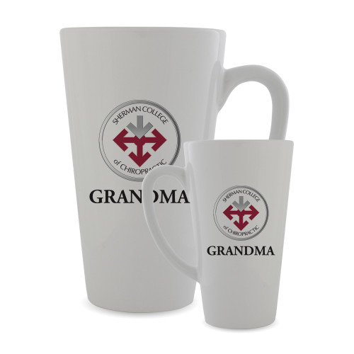 Full Color Latte Mug 17oz-Grandma with Seal