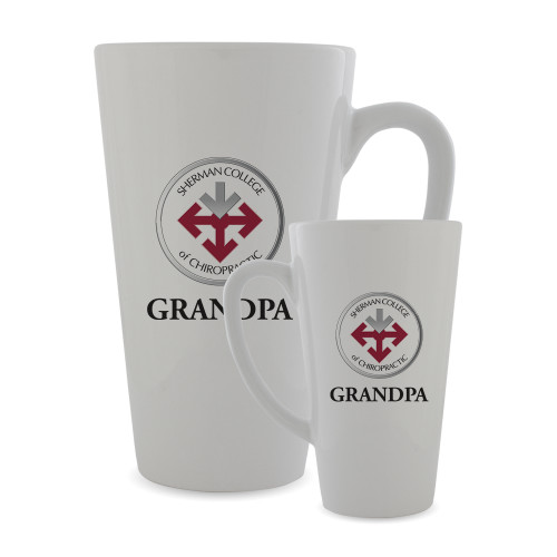 Full Color Latte Mug 17oz-Grandpa with Seal