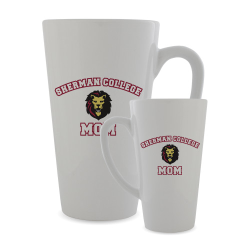 Full Color Latte Mug 17oz-Mom with Lion