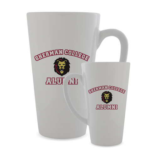 Full Color Latte Mug 17oz-Alumni with Lion
