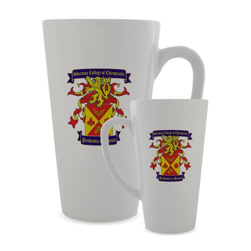 Full Color Latte Mug 17oz-Presidents Crest