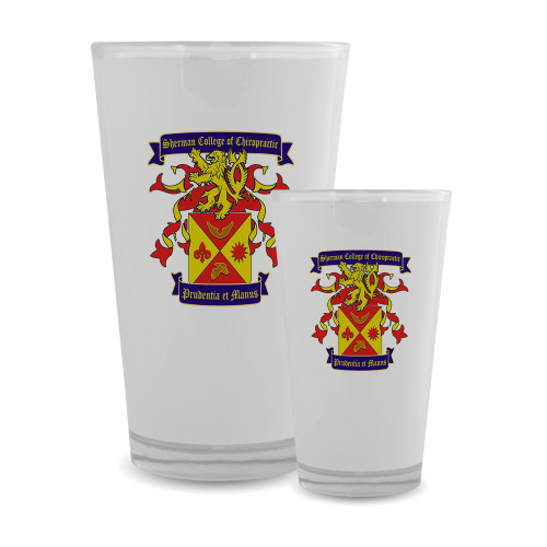 Full Color Glass 17oz-Presidents Crest