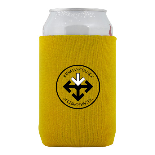 Neoprene Gold Can Holder-Seal