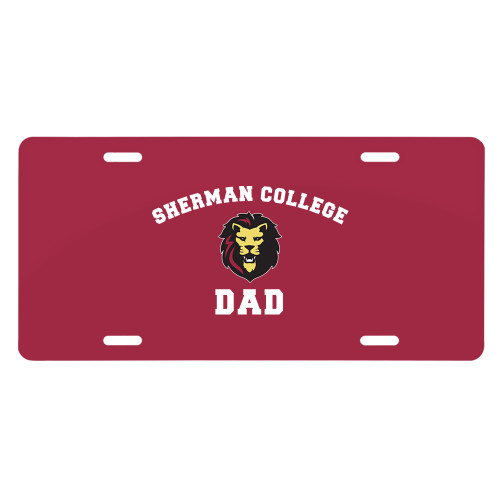 License Plate-Dad with Lion