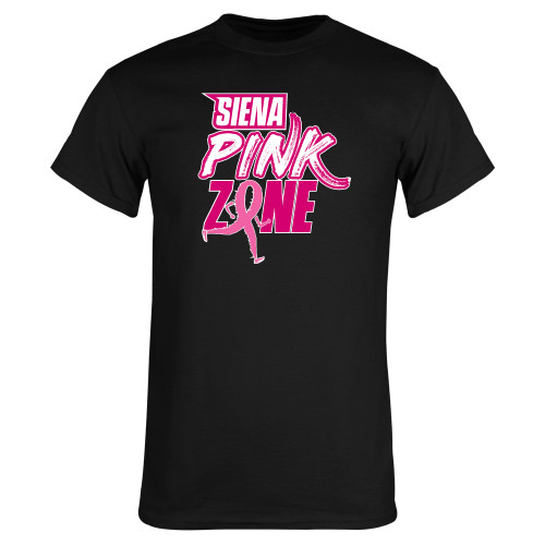 Siena Black T Shirt - Siena Pink Zone