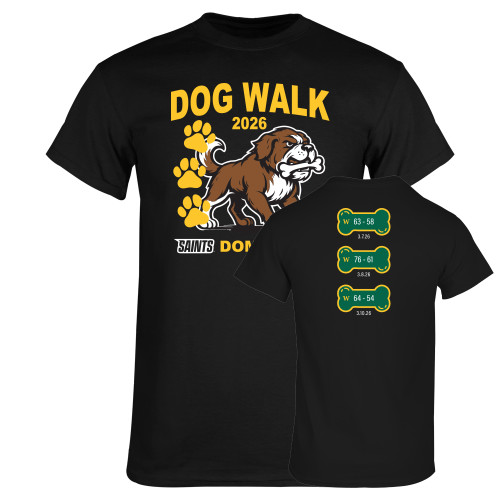  Black T Shirt - Dog Walk Saints Dominance 2026