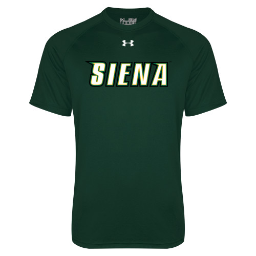 Men's Under Armour Green Siena Saints Performance Long Sleeve T-Shirt