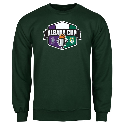 Siena Dark Green Fleece Crew