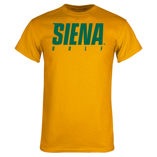 Siena Gold T Shirt - Siena Golf
