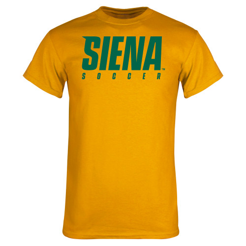 Siena Gold T Shirt - Siena Soccer