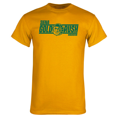 Siena Gold T Shirt - Siena Gold Rush Horizontal