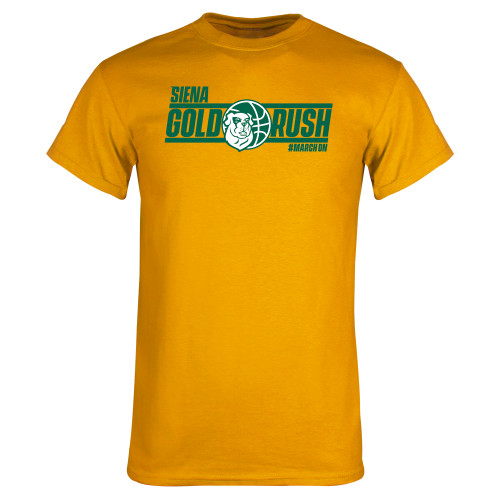 Siena Gold T Shirt - Siena Gold Rush Horizontal