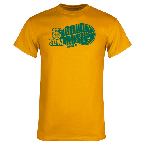 Siena Gold T Shirt - Siena Gold Rush Vertical