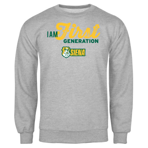 Siena Grey Fleece Crew - Siena First Generation