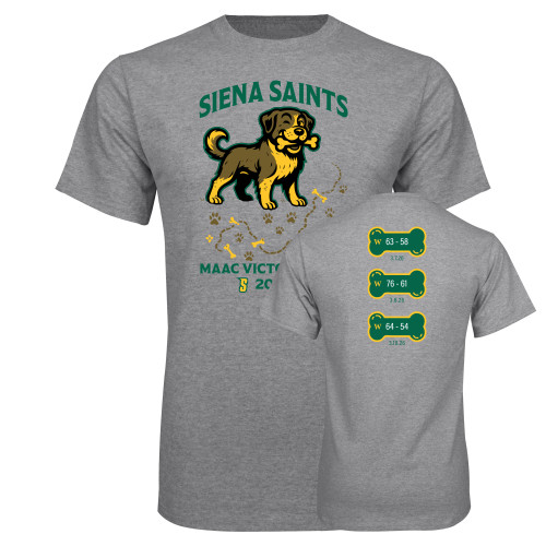  Grey T Shirt - Siena Saints Victory Trail