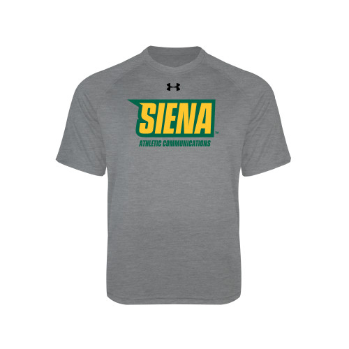  Under Armour Youth Grey Tech Tee - Siena Athletic Communications