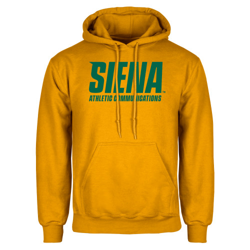 Siena Gold Fleece Hoodie - Siena Athletic Communications