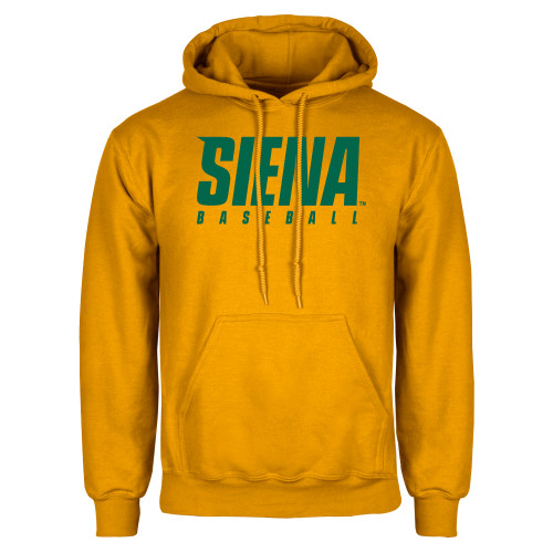 Siena Gold Fleece Hoodie - Siena Baseball