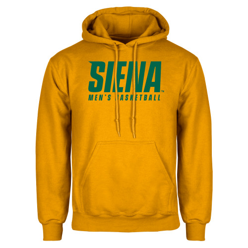 Siena Gold Fleece Hoodie - Siena Mens Basketball