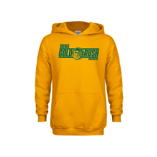 Siena Youth Gold Fleece Hoodie - Siena Gold Rush Horizontal