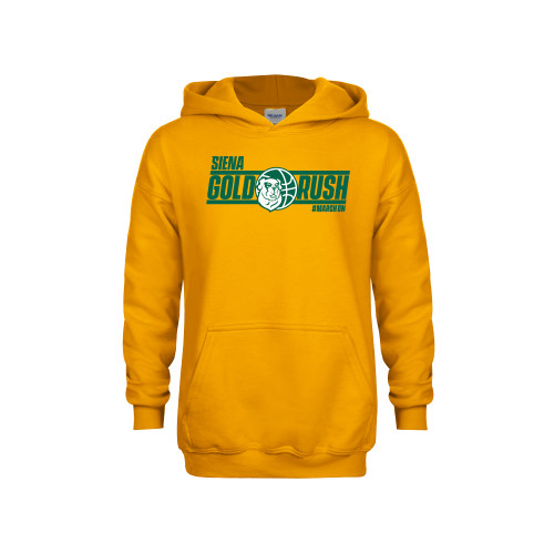 Siena Youth Gold Fleece Hoodie - Siena Gold Rush Horizontal
