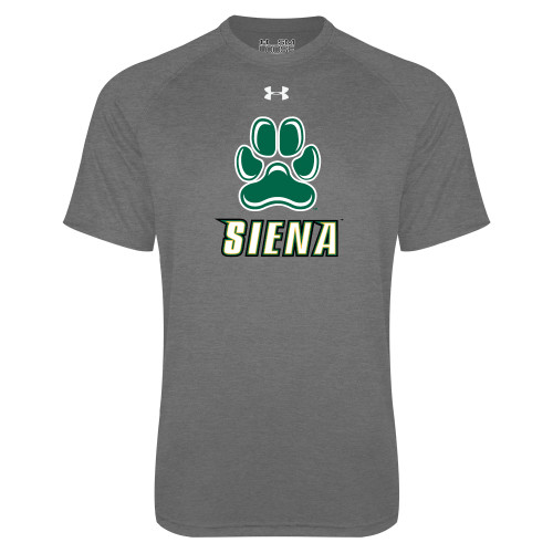 Siena Saints Under Armour Performance Long Sleeve T-Shirt - Green