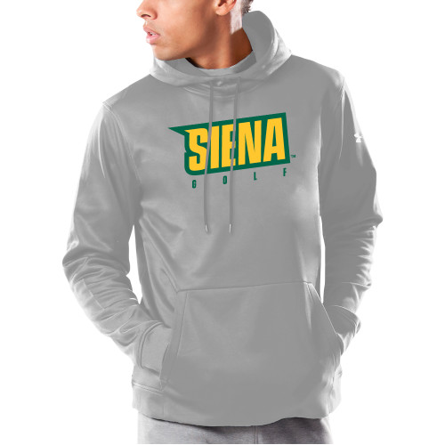  Under Armour Grey Armour Fleece Hoodie - Siena Golf