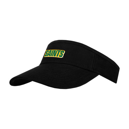  Black Visor - Saints Wordmark