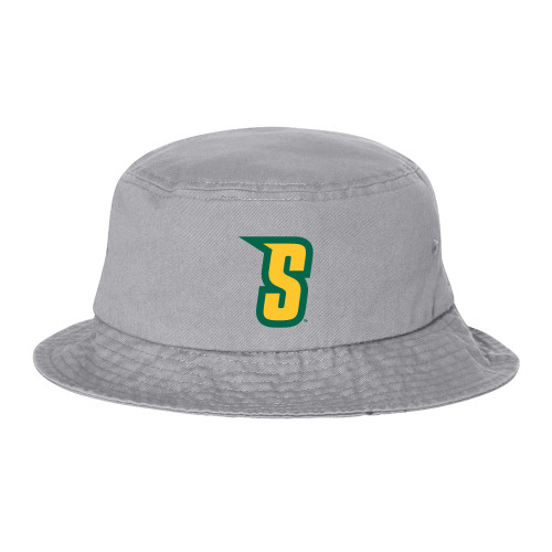 Siena Sportsman Grey Bucket Hat - Siena Initial Mark