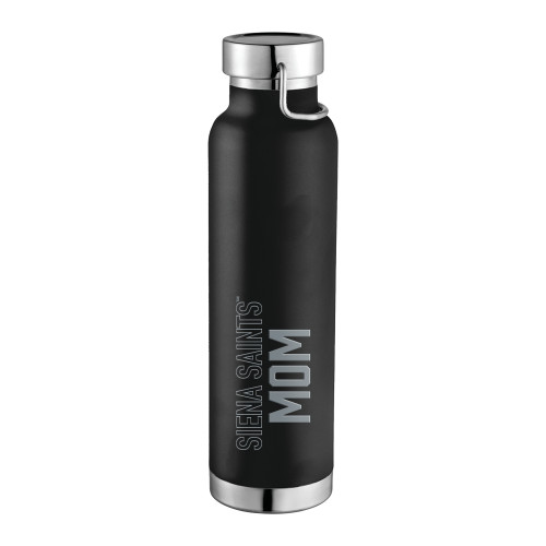Siena Thor Copper Vacuum Insulated Black Bottle 22oz - Siena Saints Mom Engraved