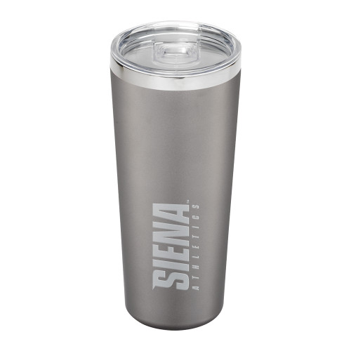 Siena Thor Vacuum Insulated Grey Tumbler 22oz - Siena Athletics Engraved