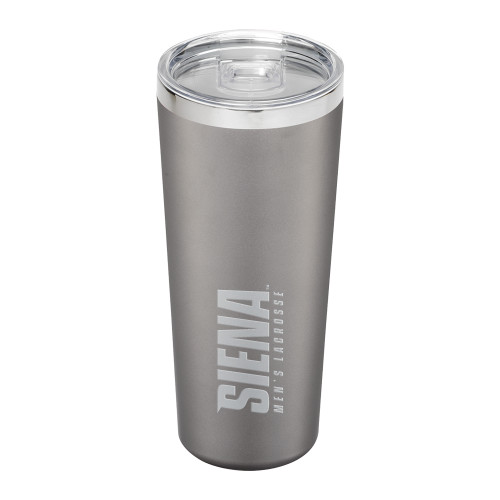 Siena Thor Vacuum Insulated Grey Tumbler 22oz - Siena Mens Lacrosse Engraved