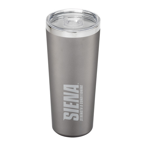 Siena Thor Vacuum Insulated Grey Tumbler 22oz - Siena Strength and Conditioning Engraved