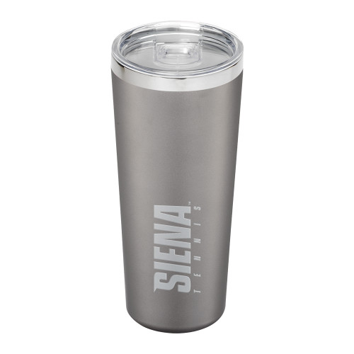Siena Thor Vacuum Insulated Grey Tumbler 22oz - Siena Tennis Engraved
