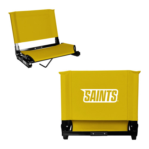 Siena Stadium Chair Gold - Saints Wordmark