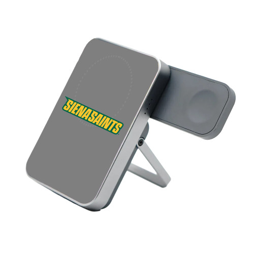  Duelix Wireless Powerbank - Siena Saints Wordmark Flat