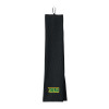 Thumbnail image for  Black Waffle Microfiber Golf Towel