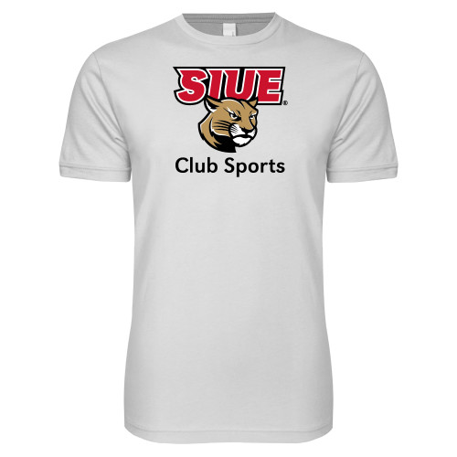  Next Level White SoftStyle T Shirt - SIUE Club Sports