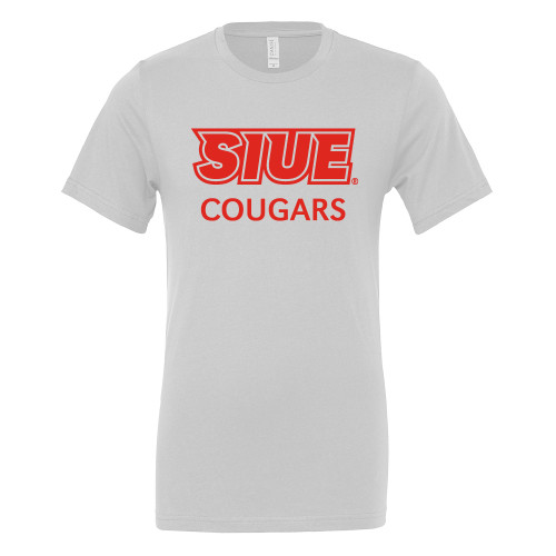  Bella + Canvas White Jersey Cotton T Shirt - SIUE Cougars