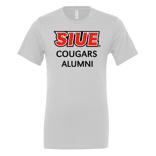 Bella + Canvas White Jersey Cotton T Shirt - SIUE Alumni