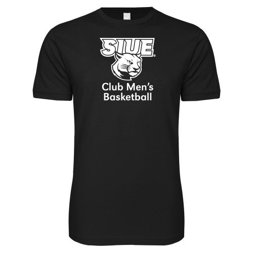  Next Level Black SoftStyle T Shirt - SIUE Mens Basketball